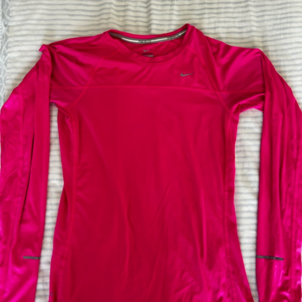 Nike Women's Pink Long Sleeve Top